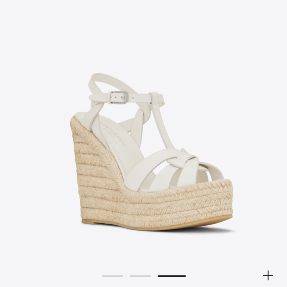 YSL White Espadrilles - Picture 2 of 15